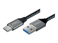 MCL SAMAR  - Cable USB de type-C - 24 pin USB-C pour USB type A - 2 m