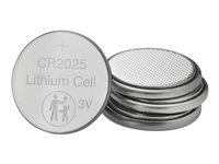 Verbatim Pile CR2025 - Pile au lithium 3V (pack de 4)
