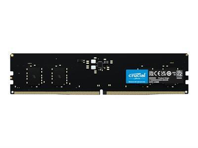 Crucial - DDR5 - module - 8 Go - DIMM 288 broches - 4800 MHz / PC5-38400 - mmoire sans tampon