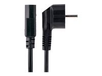 StarTech.com (10Ft) Computer Power Cord, 18Awg, Eu Schuko To C13 Power Cord, 10A 250V, Black Replacement Ac Cord, Tv/Monitor Power Cable, Schuko Cee 7/7 To Iec 60320 C13 Power Cord Pc Power Supply Cable (713E-3M-Power-Cord) Cable D'alimentation P 3M de I - Image 1