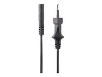 StarTech.com Câble d'alimentation 2,5 A 250 V 18 AWG, fiche UE vers C7, 3 m Noir - vue 4