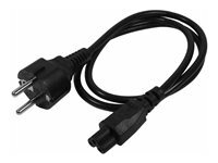 StarTech.com 3m (10ft) Laptop Power Cord, EU Schuko to C5, 2.5A 250V, 18AWG, Notebook / Laptop Replacement AC Cord, Printer/Power Brick Cord, Schuko CEE 7/7 to Clover Leaf IEC 60320 C5 - Laptop Charger Cable (753E-3M-POWER-LEAD) - cable d'alimentation - p
