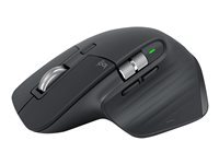 Logitech Master Series MX Master 3S - souris - Bluetooth, 2.4 GHz - graphite