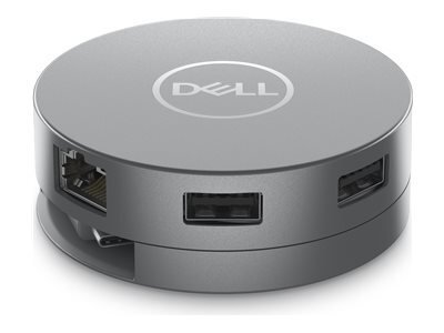 Dell 6-in-1 Multiport Adapter DA305 - station d\'accueil - USB-C - HDMI, DP, USB-C - 1GbE