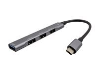 I-tec Metal Usb-c Hub 1x Usb 3.0 + 3x Usb 2.0 Argent - vue 1