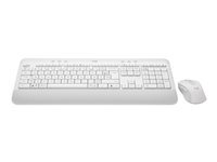 Logitech Signature Mk650 Combo For Business Ensemble Clavier Et Souris Azerty Francais Casse Peripherique D'entree Blanc de Inmac Wstore