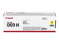 Canon 069H - a rendement eleve - jaune - original - cartouche de toner