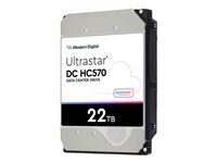 Western Digital Disque Dur Ultrastar DC HC570 22TB HDD 7200 tr/min SATA III 512MB - vue 1
