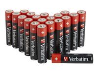 Verbatim batterie - 20 x AAA / LR03 - Alcaline