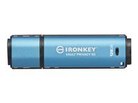 Kingston Bleu Technology Ironkey 128Go Vault Privacy 50 Chiffrée Aes-256, Fips 197 - Neuf - Image 3