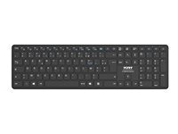 Port Connect Office Pro Clavier Rechargeable Azerty Francais Peripherique D'entree Taille 5.2 de Inmac Wstore