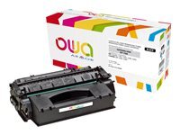 OWA - noir - compatible - remanufacture - cartouche de toner (alternative pourÂ : Canon EP-708H, HP Q5949A)