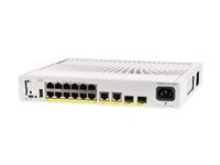 Cisco C9200CX 12P 2X2G E commutateur réseau Géré Gigabit Ethernet 101001000 Connexion Ethernet supportant 'alimentation via ce port PoE Neuf