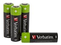 Verbatim Premium batterie - 4 x AA / HR6 - NiMH