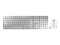 Cherry Argent Dw 9100 Slim Clavier Souris Incluse Universel Rf Sans Fil + Bluetooth Azerty Français - Neuf - Image 4