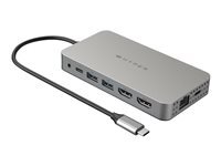 HyperDrive - station d'accueil - USB-C - 2 x HDMI - 1GbE