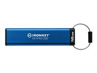 Kingston IronKey Keypad 200 - cle USB - 16 Go