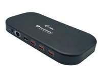 I-Tec Noir - Station D'accueil - Thunderbolt 3 - Hdmi, Thunderbolt - 1Gbe - 134 Watt - Image 5