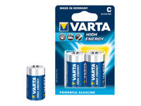 Varta High Energy batterie - 2 x C - Alcaline