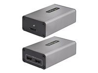 Startech.com Noir Extender Usb 3.0 2-Port Sur Fibre Multimode Om3 - Lc/Lc - Hub Usb-A 2X 5Gbps - Portée 350M - Extendeur Fibre Optique Usb Durable - Extension/Prolongateur Usb 3.0 Optique - Neuf - Image 3