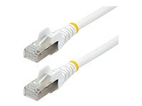 Startech.com Blanc Câble Ethernet Cat6a 5M - Low Smoke Zero Halogen (Lszh) - 10 Gigabit 500Mhz 100W Poe Rj45 S/Ftp Cordon De Raccordement Réseau Snagless Avec Décharge De Tension - Neuf - Image 3