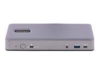 StarTech.com USB-C Docking Station - Multi Monitor HDMI/DP/DP Alt Mode USB-C Dock - 3x 4K30 / 2x 4K60 - 7-Port USB Hub - 60W Power Delivery - GbE - 3.5mm Audio - Works With Chromebook certified - station d'accueil - USB-C / Thunderbolt 3 / Thunderbolt 4 -
