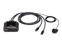 ATEN - US3312 - Commutateur KVM - 2 Ports - 4K - DisplayPort - USB-C - Image 3