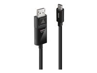Lindy - cable d'adaptateur video - 24 pin USB-C pour DisplayPort - 1 m