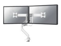 Neomounts DS75-450WH2 kit de montage - pleine action - pour 2 crans LCD - blanc