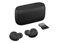 Écouteurs Jabra Evolve2 Buds UC – Bluetooth, Suppresseur de bruit actif - vue 5