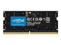 Crucial - DDR5 - module - 16 Go - SO DIMM 262 broches - 5600 MHz / PC5-44800