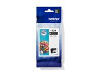 Brother LC424BK - noir - original - cartouche d'encre