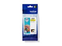 Brother LC424Y - jaune - original - cartouche d'encre