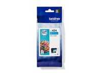 Brother LC424C - cyan - original - cartouche d'encre