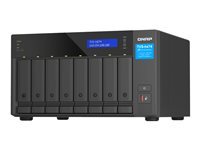 Serveur NAS QNAP 8 baies Intel Core i7 DDR4 2x2 5GbE .2 PCIe 4.0 TVS h874 i7 32G - vue 2