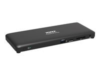 PORT connect Professional Docking OFFICE - station d\'accueil - USB-C 3.1 Gen 2 - HDMI, 2 x DP - 1GbE