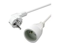 Mcl MC910-3M/W câble électrique Blanc Prise d'alimentation type F - vue 2