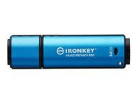 Kingston IronKey Keypad 200C 32 Go Bleu - vue 5