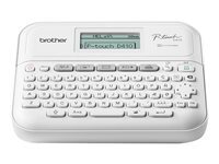 Brother P-Touch PT-D410 - etiqueteuse - Noir et blanc - transfert thermique