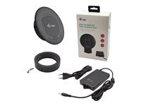 i-Tec Built-in Desktop Fast Charger adaptateur secteur - 3 x USB Type A, 24 pin USB-C - 96 Watt
