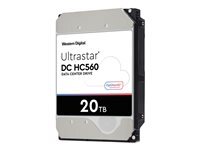 WD Ultrastar DC HC560 - disque dur - 20 To - SATA 6Gb/s