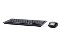 Acer Chrome Combo Set AAK970 - ensemble clavier et souris - Francais - noir et argent Peripherique d'entree