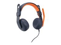 Logitech Zone Learn Wired On-Ear Headset for Learners, 3.5mm AUX - ecouteurs avec micro remplacement