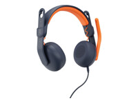 Logitech Zone Learn On-Ear Wired Headset for Learners, USB-A - ecouteurs avec micro remplacement