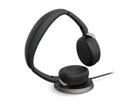 Jabra Evolve2 65 Flex UC Stereo - micro-casque - avec socle de recharge sans fil