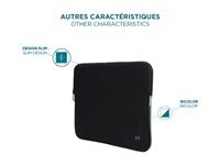 Housse à Mémoire de Forme pour Ordinateur 12.5 14 Pochette Protection PCNotebook Compatible MacBook AirPro 13.3 Intérieur Doux Neuf - vue 7