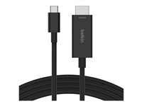 Belkin AVC012bt2MBK 2 m USB Type-C HDMI Noir - Image 3