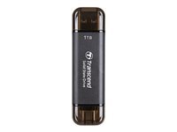 Transcend ESD310C - SSD - 256 Go - USB 3.2 Gen 2x1