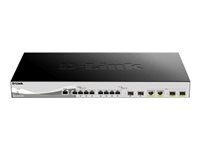 D-Link DXS 1210-12TC - commutateur - 12 ports - intelligent - Montable sur rack