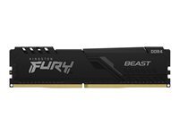 Kingston FURY Beast - DDR4 - kit - 32 Go: 2 x 16 Go - DIMM 288 broches - 3600 MHz / PC4-28800 - memoire sans tampon